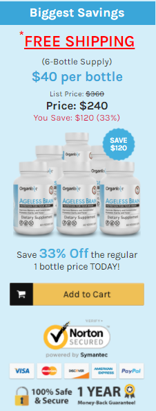 Organixx Ageless Brain Offers