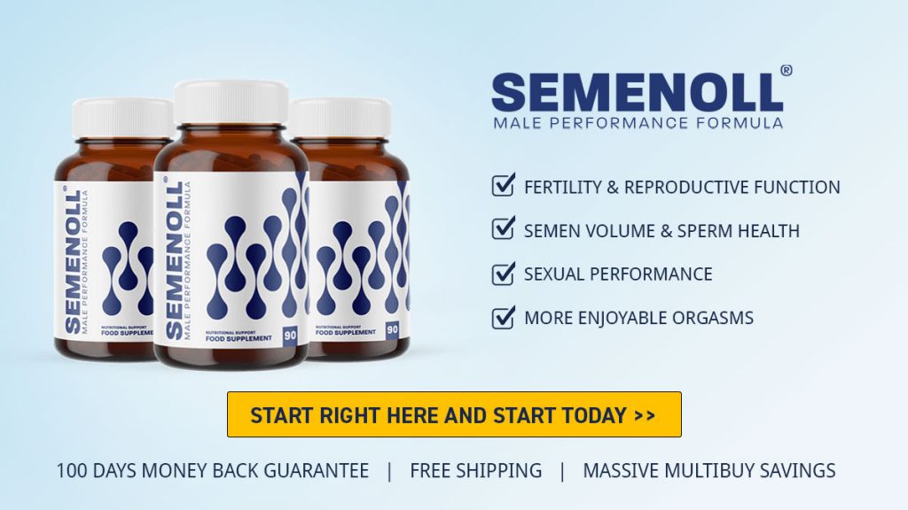 Buy Semenoll Online from Official Website - Avoid Amazon, GNC or Walmart!